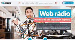 Desktop Screenshot of ismedia.cz
